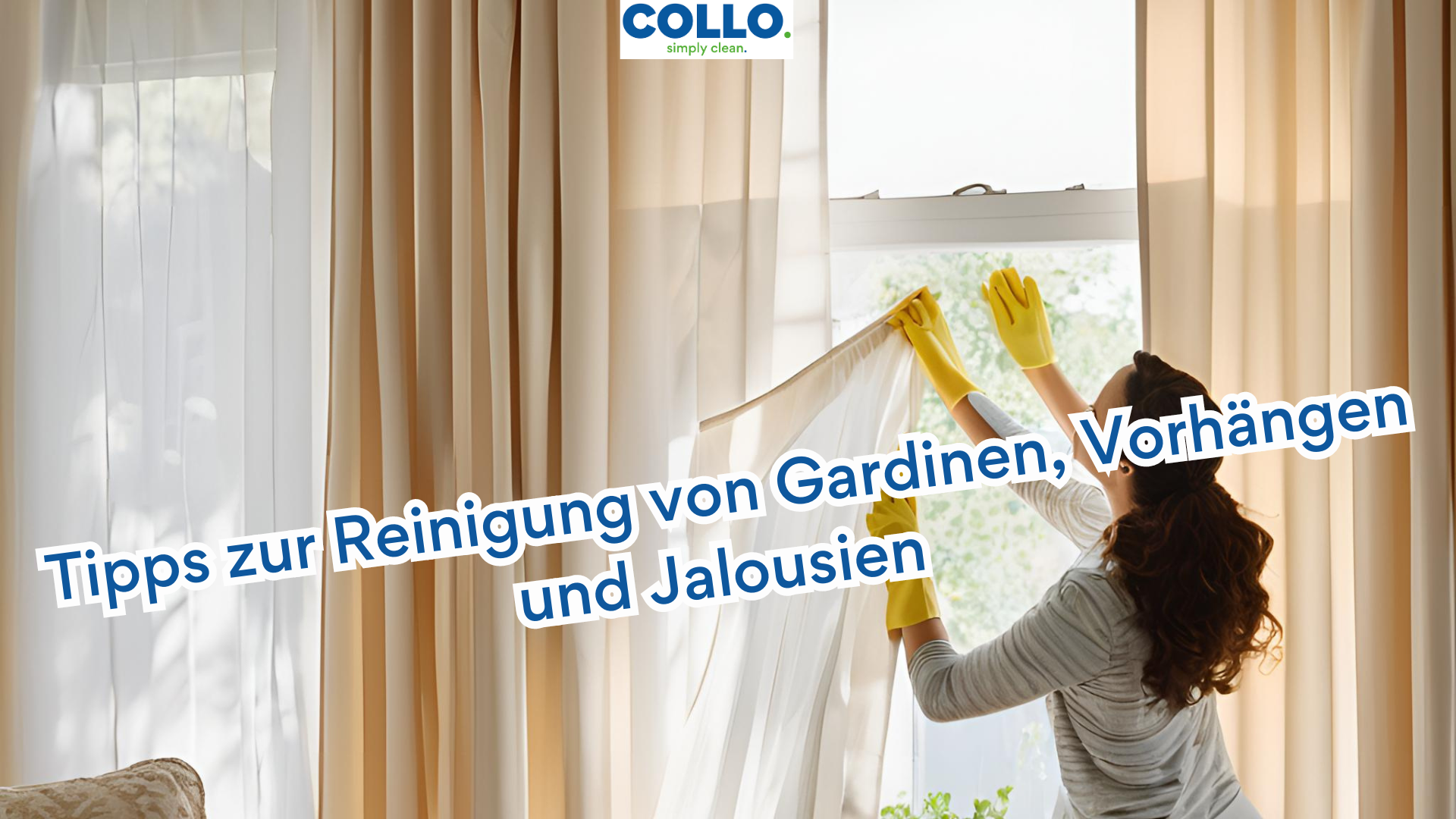 Tipps zur Reinigung von Gardinen, Vorhängen und Jalousien für ein frisches Zuhause