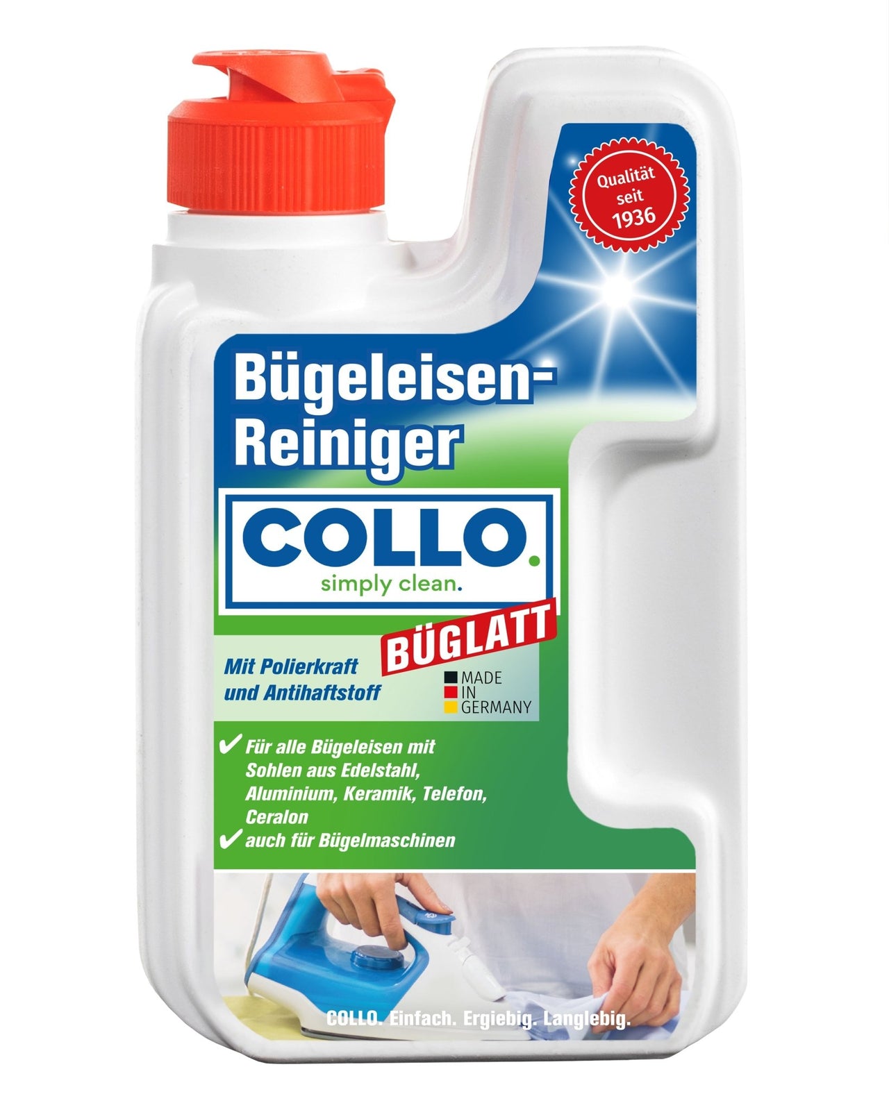 Entkalker für Bügeleisen - 0001 - COLLO. simply clean.