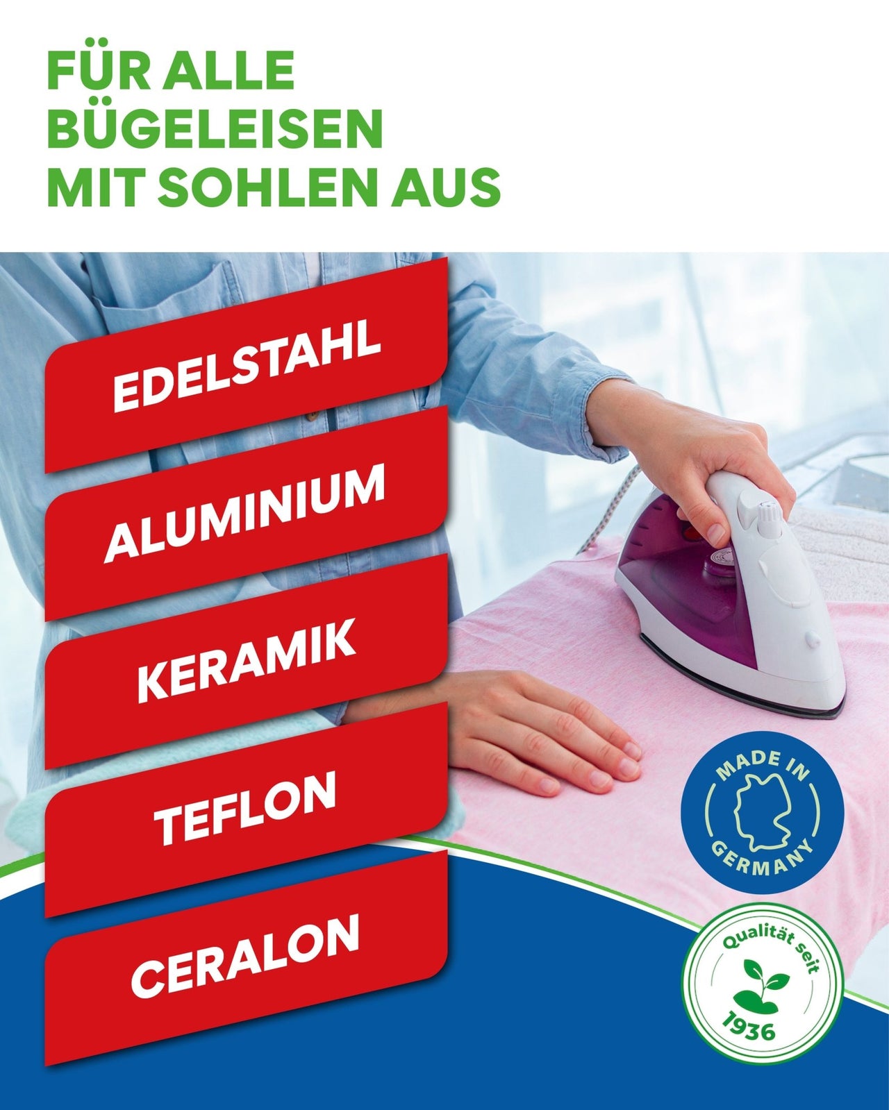 Entkalker für Bügeleisen - 0001 - COLLO. simply clean.